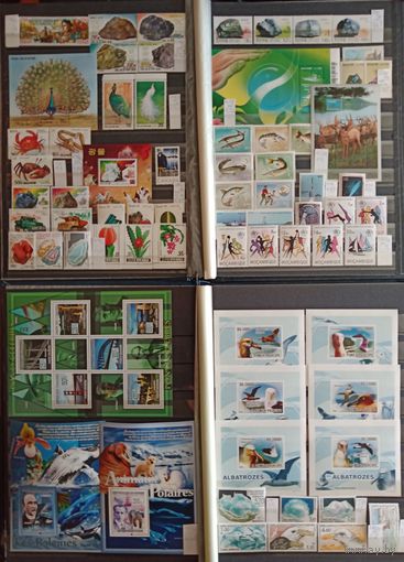 Большой лот чистых иностранных марок, Арктика и Антарктика, ФАТеррит-и, фауна, минералы высокий каталог