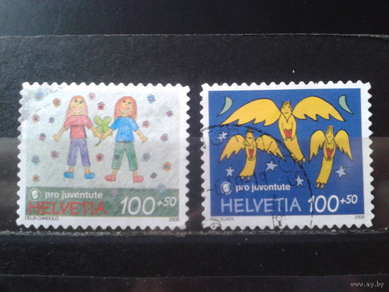 Швейцария 2008 Рождество, гравюры нидерландского графика Теда Скапа Михель-5,0 евро гаш