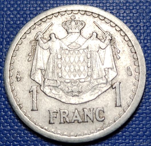 Монако 1 франк 1943 г.