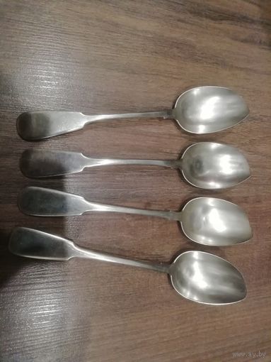 Серебряные ложки 84 царская проба 252.76 гр.