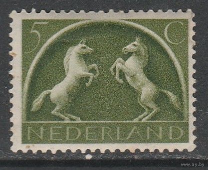 Нидерланды 1с /Германские символы/ 1943г