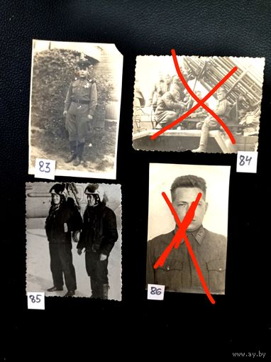Фотографии военных Красной Армии и советской армии