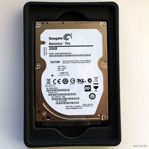 HDD 320GB Seagate ST320LT012 2,5" пробег 6951