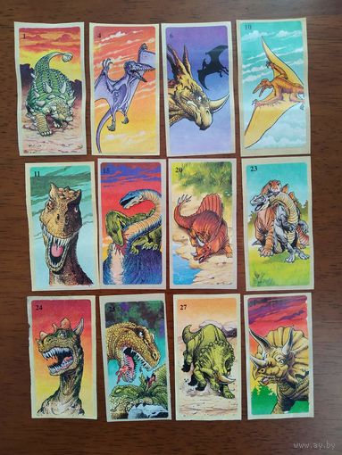 Наклейки Планета Динозавров Цена за один-6.90