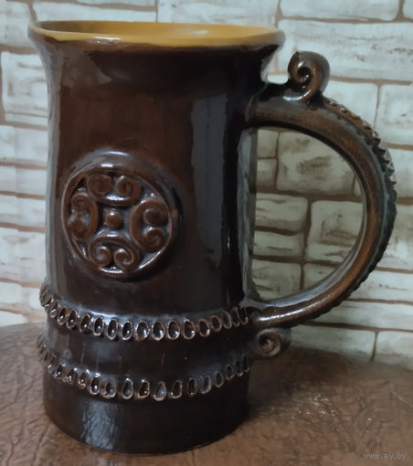 Кружка пивная СССР керамика