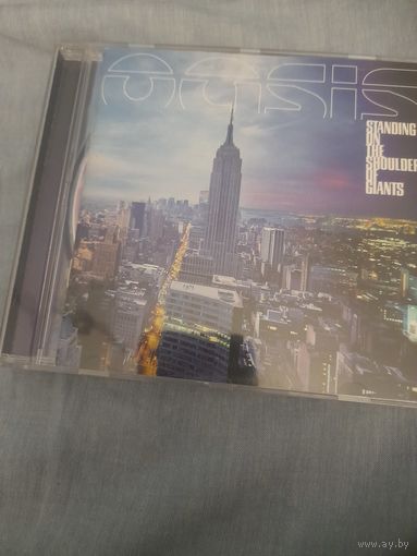 OASIS "STANDING ON THE SHOULDER OF GIANTS " CD 2000 ENGLAND BIG BROTHER RKIDCD002- ORIG - NM-