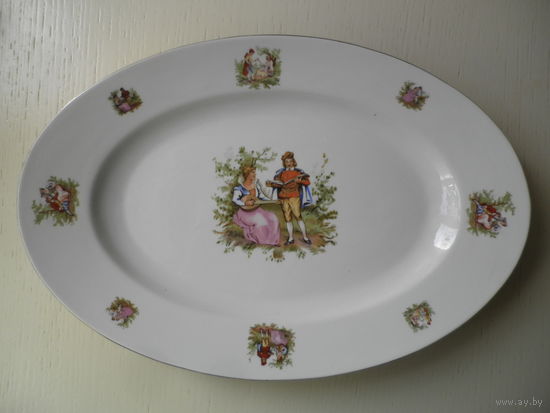 Блюдо большое, Karolina, Made in Poland.
