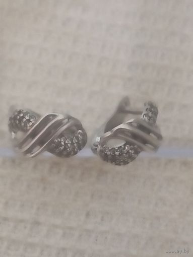 Серьги.925пр.