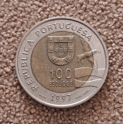 Португалия 100 эскудо, 1997 Лиссабон ЭКСПО, 1998 aUNC