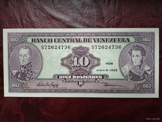 10 Боливар Венесуэла 1995 г.
