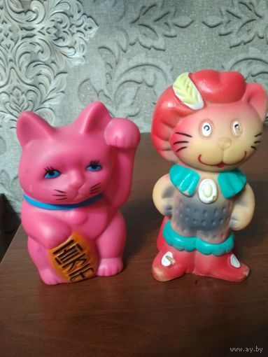 Резиновые игрушки2 шт,СССР
