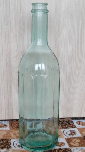 Бутылка. Подсолнечное масло. + этикетка.1960-70 г. СССР.