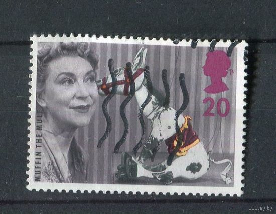Лот 159 Мул Мафин марка из серии 50 лет десткому телевидению GB 1652А