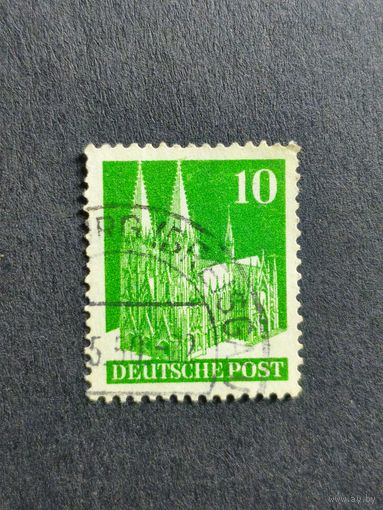 Германия 1948. Британско американская зона. Немецкие здания