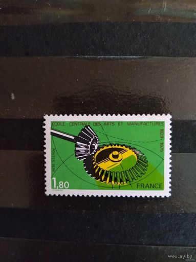 1979 Франция 150 лет Центральной технической школе техника чистая MNH** выпускалась одиночкой (4-16)