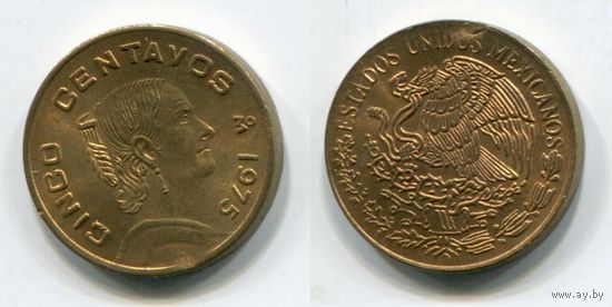 Мексика. 5 сентаво (1975)
