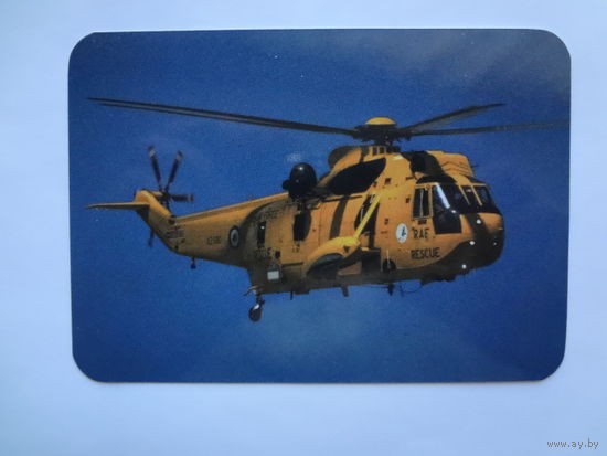 Календарик 2000 г. Вертолет.