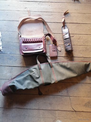 Патронташ, сумка охотничьи и др.