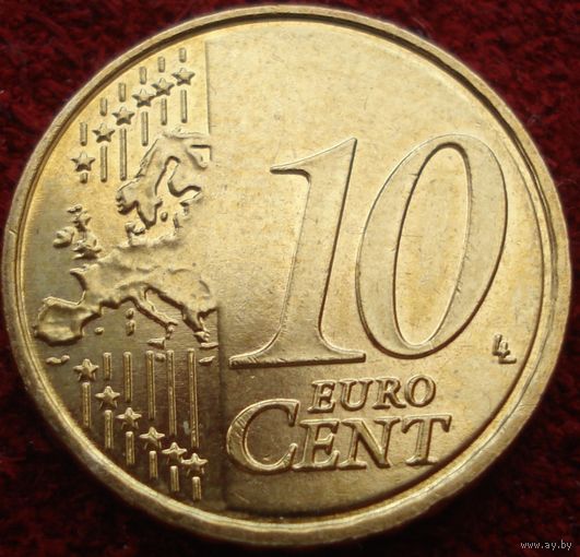 1266:  10 евроцентов 2022 А Германия