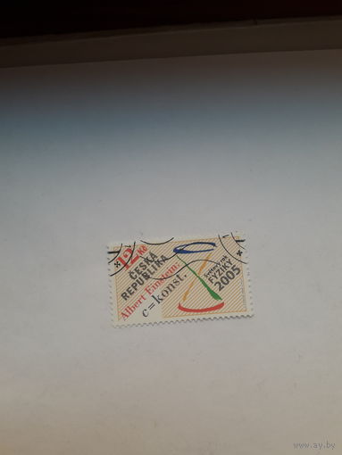 Марки Чехия  (Лауреат Нобелевской премии по физике А Эйнштейн 1921)