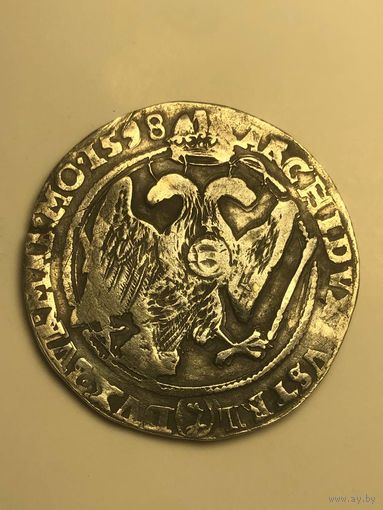 Талер 1598 года, Рудольф II , Венгрия, Римская Империя