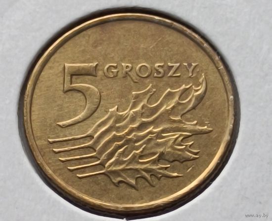Польша. 5 грошей 2009 года. (*)