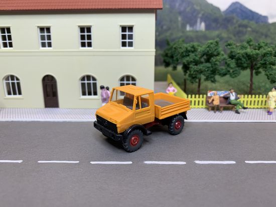 Mercedes-Benz Unimog. Масштаб HO 1:87.