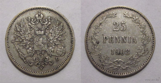 25 пенни 1908