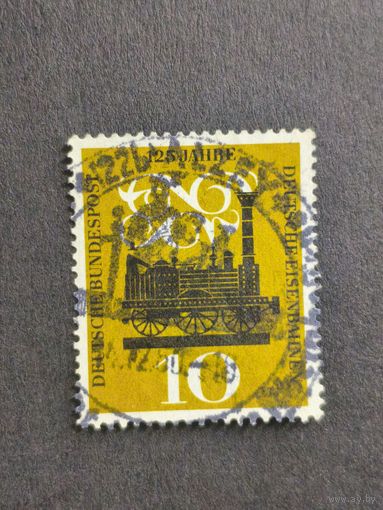 Германия 1960. 125-летие железных дорог. Полная серия