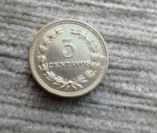 Werty71 Сальвадор 3 сентаво 1974