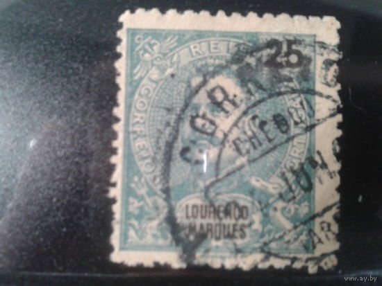 Мозамбик, колония Португалии, 1898. Стандарт. Король Карлос I