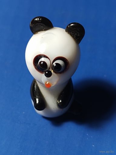 Фигурка ПАНДЫ(миниатюра). Стекло.