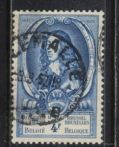 Бельгия Кор 1952 Международный почтовый конгресс в Брюсселе Ламораль Клавдий фон Турн-и-Таксис #934
