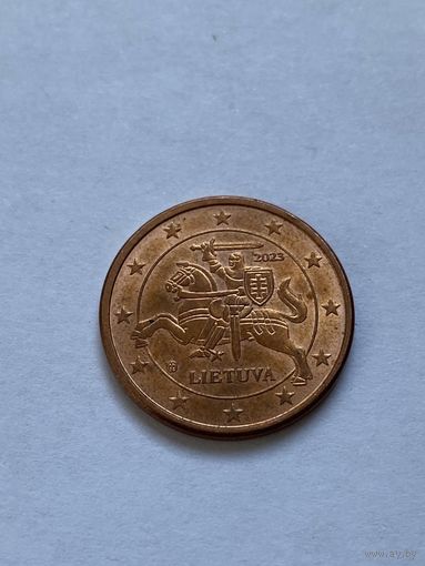 Литва, 5 евроцентов 2023