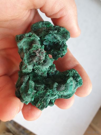 Плисовый малахит