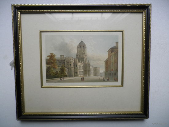 Картина в рамке, Oxford, хромолитография, 1890-е.