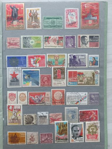 Марки. Сборный лот.