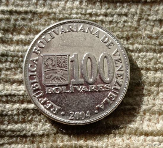 Werty71 Венесуэла 100 боливаров 2004