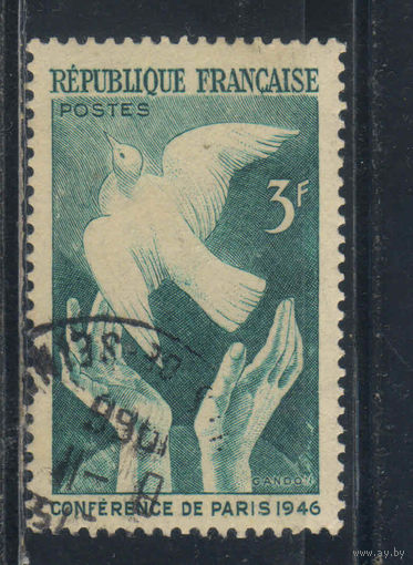Франция 1946 Парижская мирная конференция Голубь Мира #763
