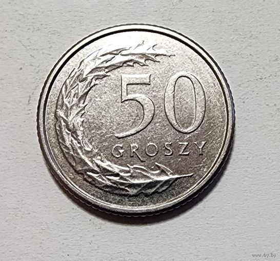 Польша 50 грошей, 2017