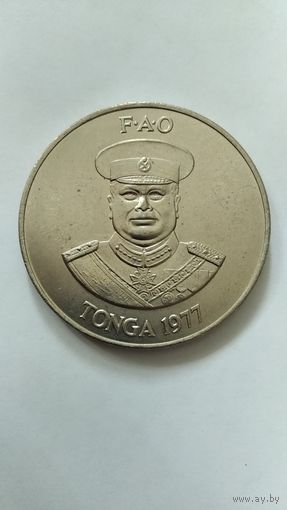 Тонга 2 паанга 1977г.