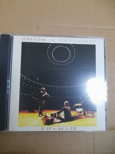 OREGON "IN PERFORMANCE" CD 1980/2003