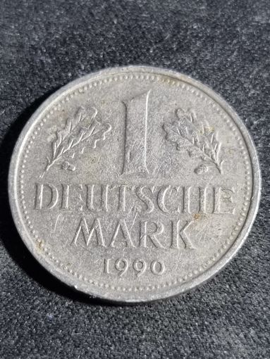 ГЕРМАНИЯ (ФРГ) 1 марка 1990 A