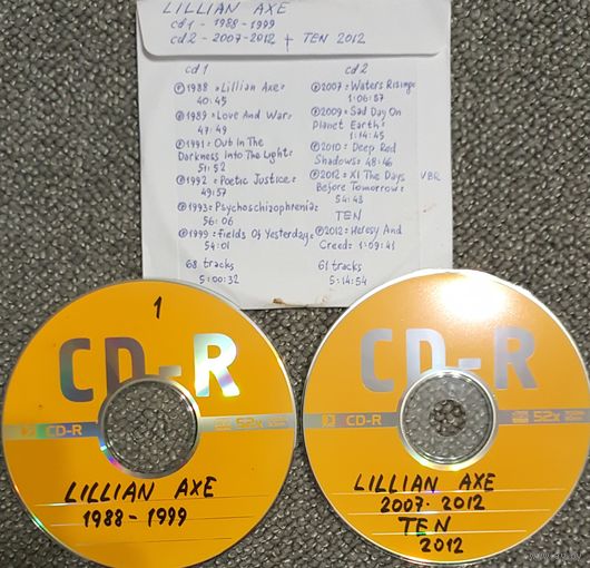 CD MP3 LILLIAN AXE - 2 CD