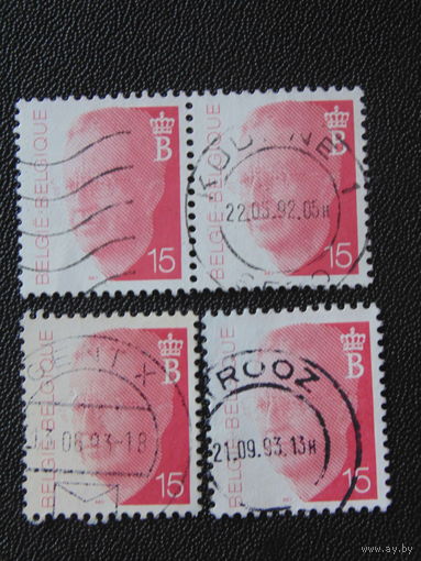 Бельгия 1992 г. Король Бодуэн.