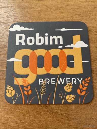 Подставка под пиво Robim Good Brewery /Беларусь/ No 3
