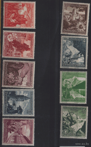ГР. М. 675/83. 1938. Цветы. Архитектура. ЧиСт.