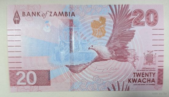 20 квача 2024 (2025) - Замбия - UNC