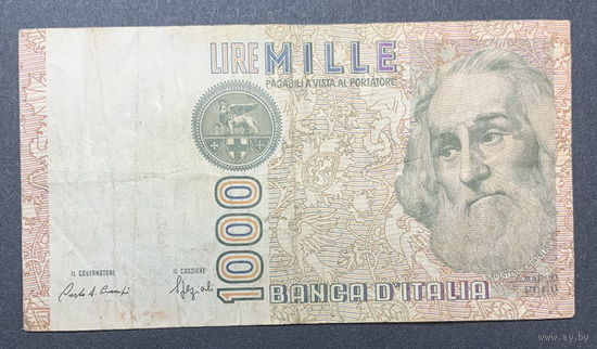 Италия 1000 лир