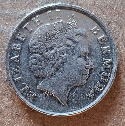 Бермуды 25 центов, 2005 г., КМ# 110